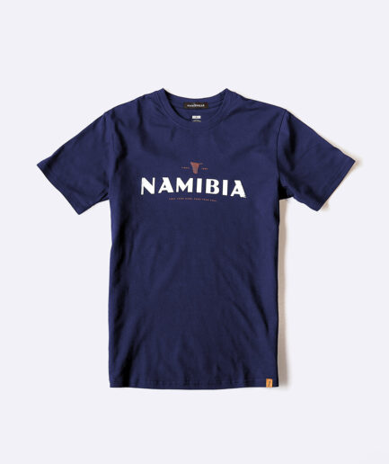 Namibia Vintage navy crew neck