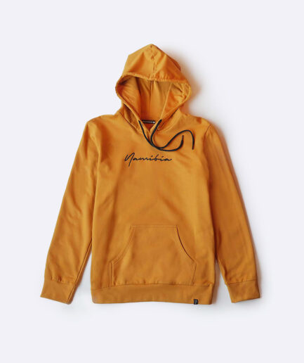 Namibia Script Mustard Hoodie