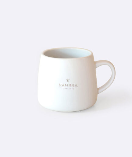 Namibia Vintage White Ceramic Mug